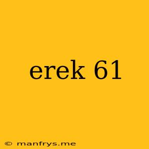 Erek 61